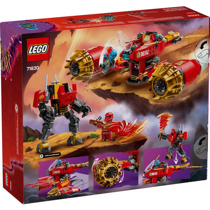 Конструктор Lego Ninjago Штормовий робот-вершник Кая (71830)
