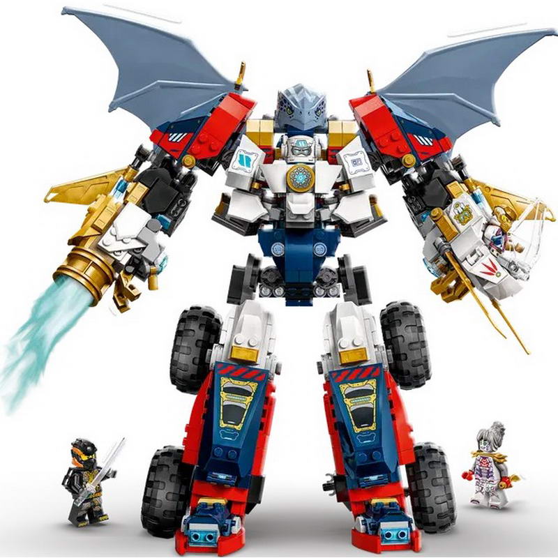 Конструктор Lego Ninjago Ультраоб'єднувальний робот Зейна (71834) - фото 1 Конструктор Lego Ninjago Ультраоб'єднувальний робот Зейна (71834) - фото 1