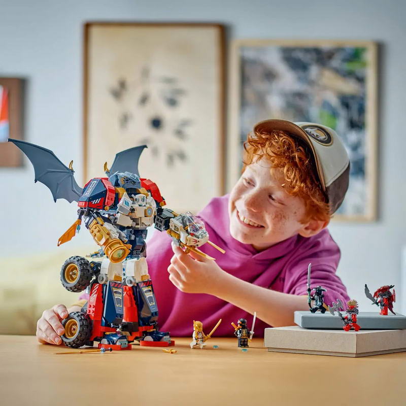 Конструктор Lego Ninjago Ультраоб'єднувальний робот Зейна (71834) - фото 5 Конструктор Lego Ninjago Ультраоб'єднувальний робот Зейна (71834) - фото 5