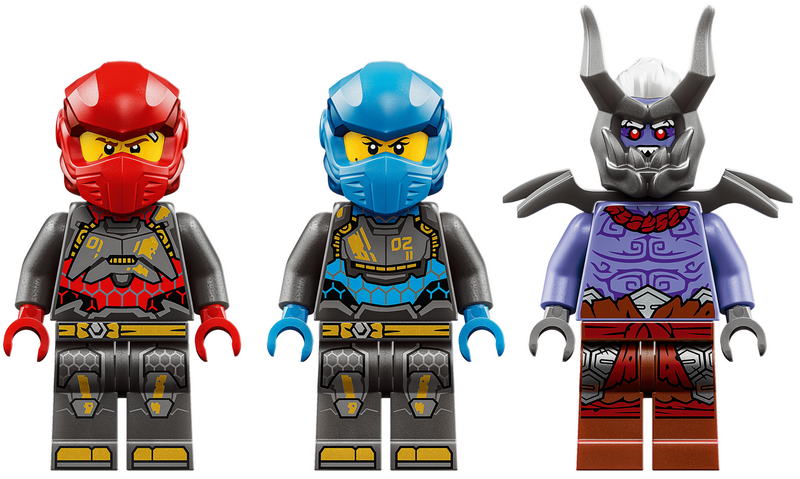 Конструктор LEGO Ninjago Близнюки роботи-Титани (71870) - фото 6