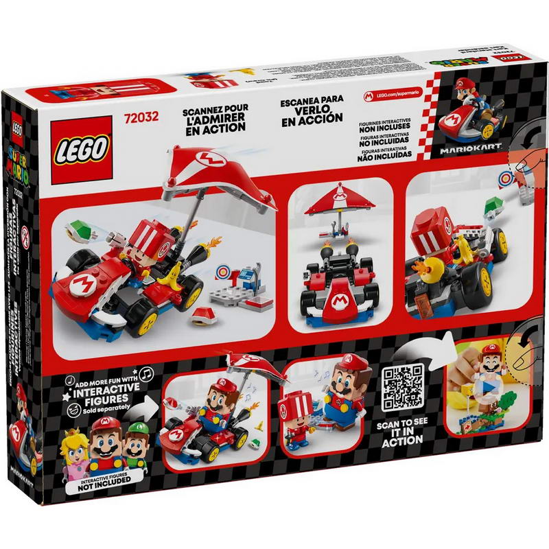 Конструктор Lego Super Mario Mario Kart – Standard Kart (72032) - фото 4