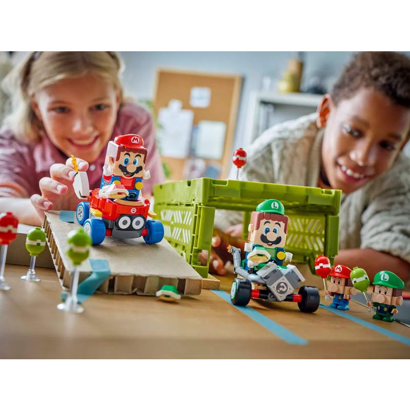 Конструктор Lego Super Mario Mario Kart – Baby Mario vs. Baby Luigi (72034) - фото 5