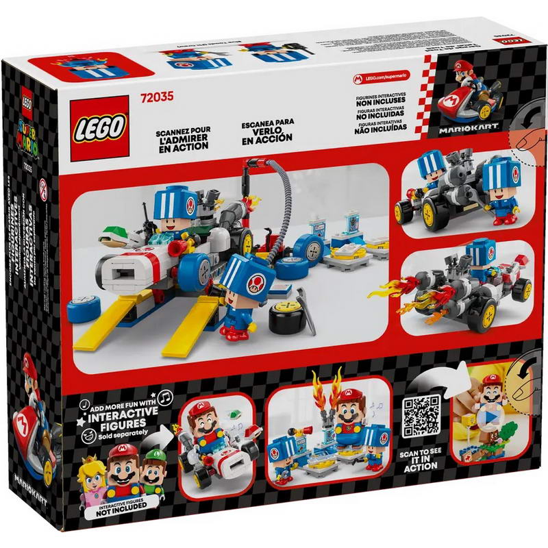 Конструктор Lego Super Mario Mario Kart – Toad's Garage (72035)