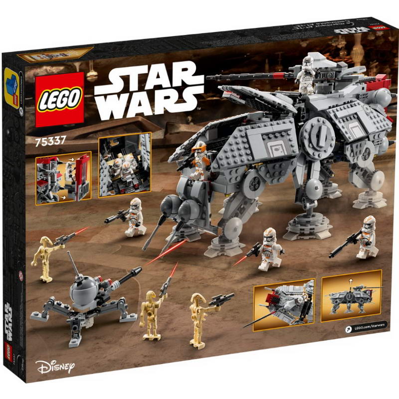 Конструктор Lego Star Wars Шагоход AT-TE (75337) - фото 5