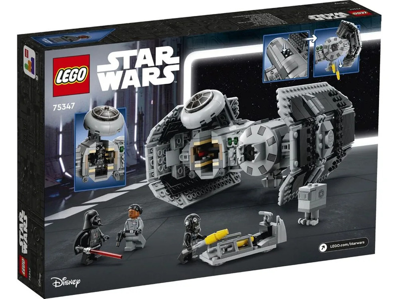 Конструктор Lego Star Wars Бомбардирщик TIE (75347)