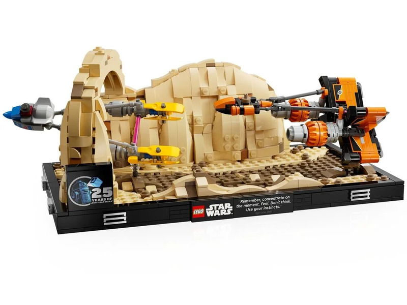 Конструктор Lego STAR WARS Диорама «Mos Espa Podrace» V29 75380 - фото 2