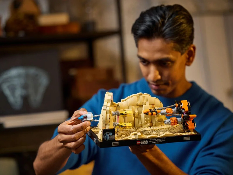 Конструктор Lego STAR WARS Диорама «Mos Espa Podrace» V29 75380 - фото 4