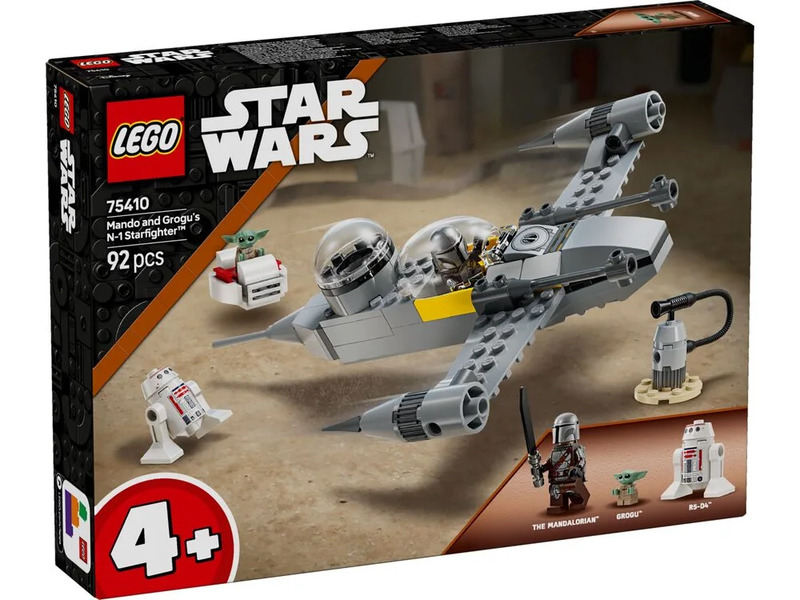 Конструктор Lego Star Wars Зоряний винищувач N-1 Мандо й Ґроґу (75410)