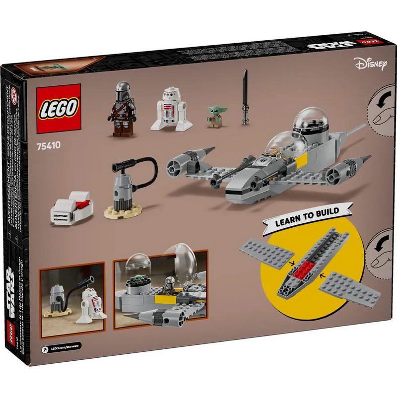 Конструктор Lego Star Wars Звездный истребитель N-1 Мандо и Грогу (75410) - фото 1