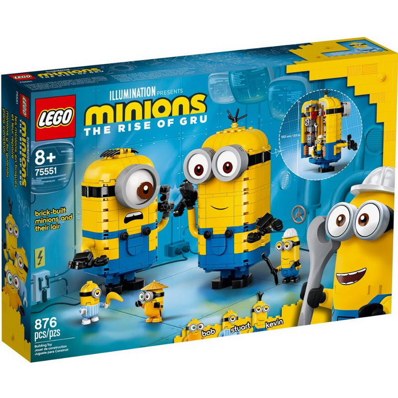 Конструктор Lego Minions Міньйон і їх будинок (75551)