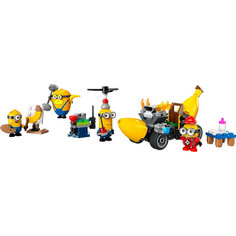 Конструктор Lego Нікчемний я 4 Посіпаки й банановий автомобіль (75580) - фото 5 Конструктор Lego Нікчемний я 4 Посіпаки й банановий автомобіль (75580) - фото 5