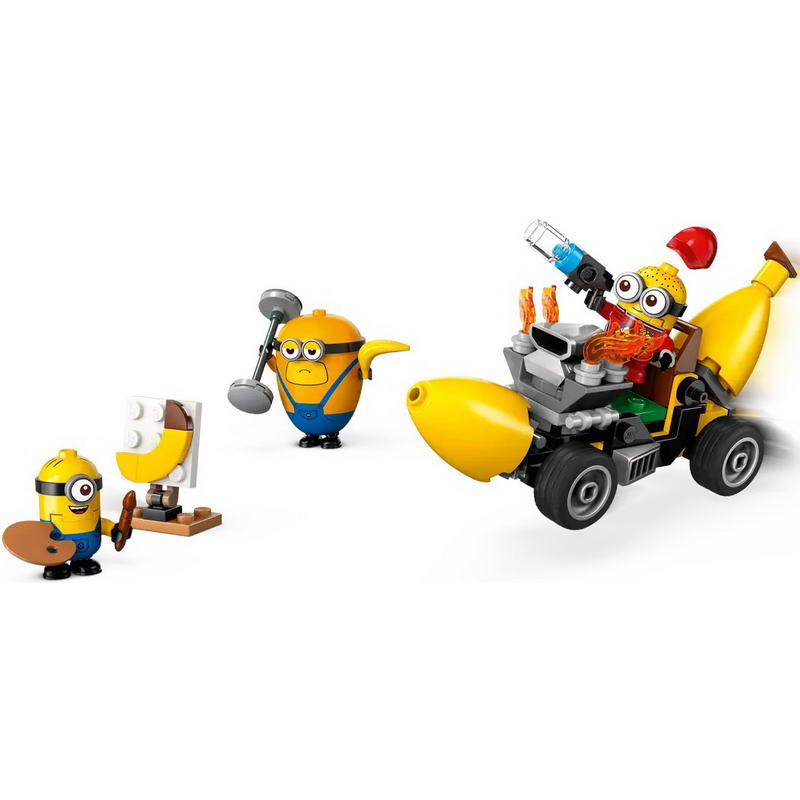 Конструктор Lego Нікчемний я 4 Посіпаки й банановий автомобіль (75580) - фото 1 Конструктор Lego Нікчемний я 4 Посіпаки й банановий автомобіль (75580) - фото 1