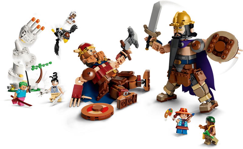 Конструктор Lego One Piece Доррі проти Броґі: гіганти «Малого Саду» (75644) - фото 3