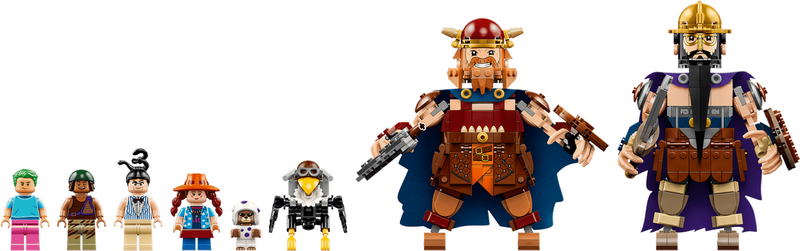 Конструктор Lego One Piece Доррі проти Броґі: гіганти «Малого Саду» (75644) - фото 6