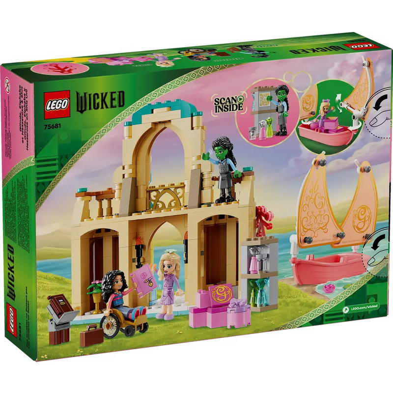 Конструктор Lego Wicked Ґлінда, Ельфаба й Несароза в Університеті Шиз (75681)