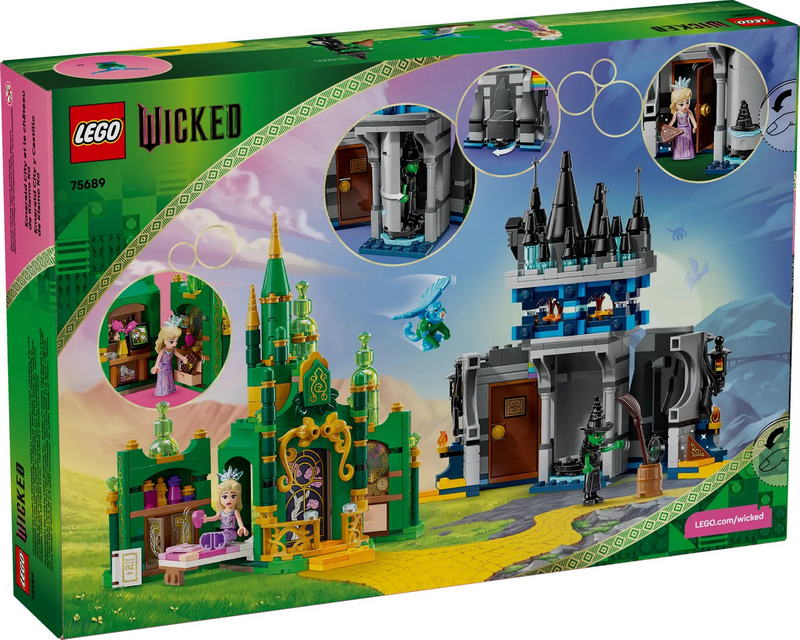 Конструктор LEGO Wicked Изумрудный город и замок Киамо-Ко (75689) - фото 1 Конструктор LEGO Wicked Изумрудный город и замок Киамо-Ко (75689) - фото 1