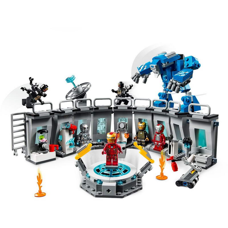 Конструктор Lego Зал обладунків Залізної людини (76125) - фото 2