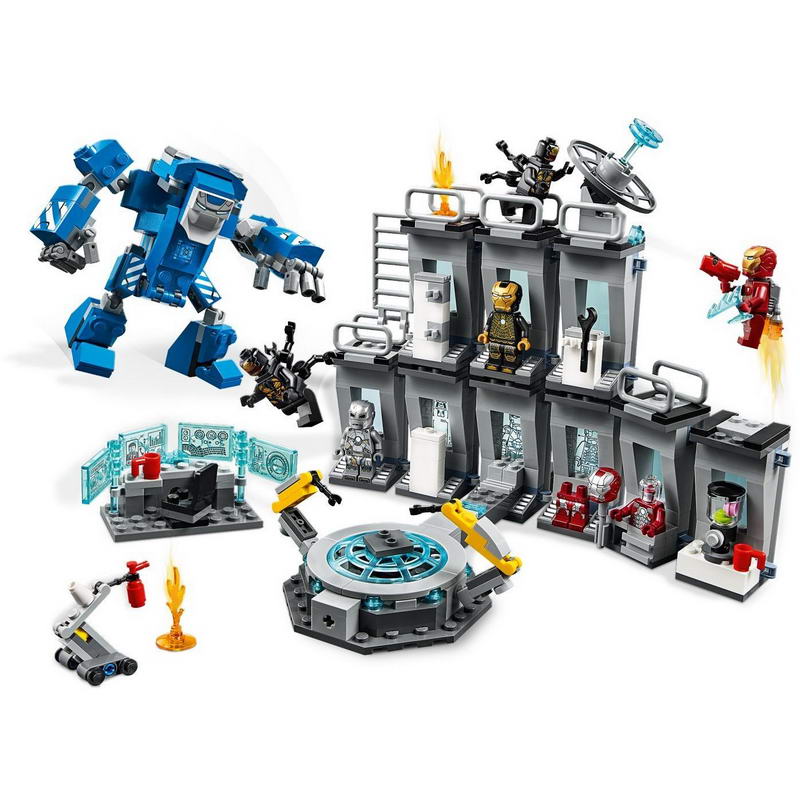 Конструктор Lego Зал обладунків Залізної людини (76125) - фото 3