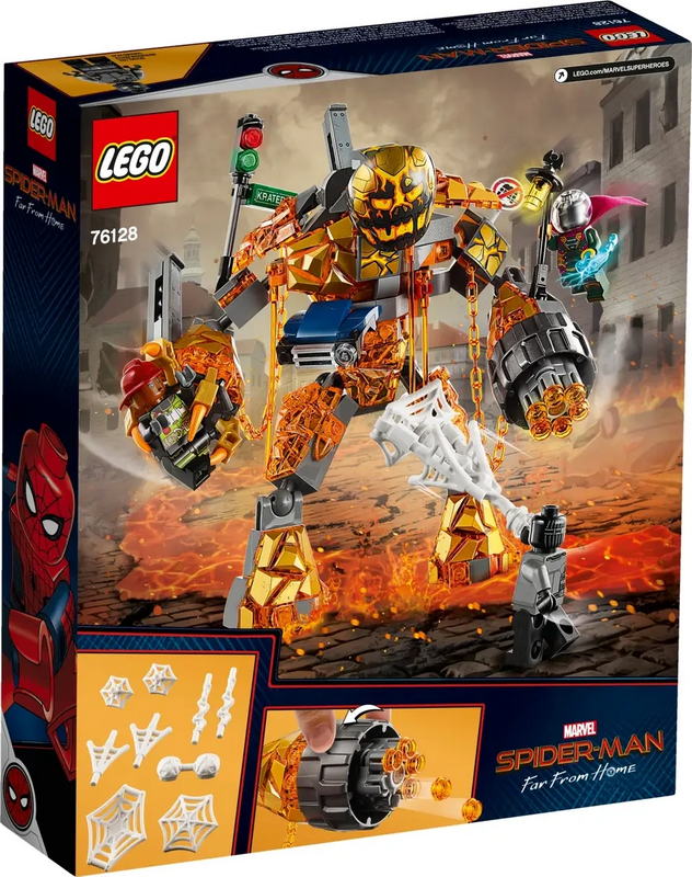 Конструктор LEGO Marvel Сражение с Расплавленным человеком (76128) - фото 2 Конструктор LEGO Marvel Сражение с Расплавленным человеком (76128) - фото 2