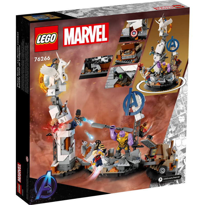 Конструктор Lego Marvel Финальная битва в финальной игре (76266) - фото 3