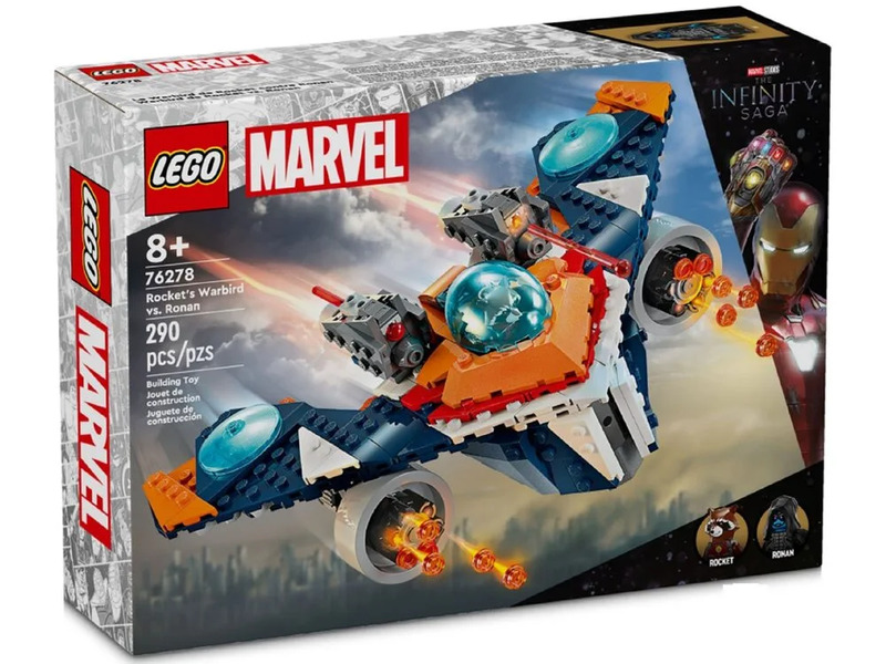Конструктор Lego Marvel «Warbird» Ракети vs. Ронан (76278)