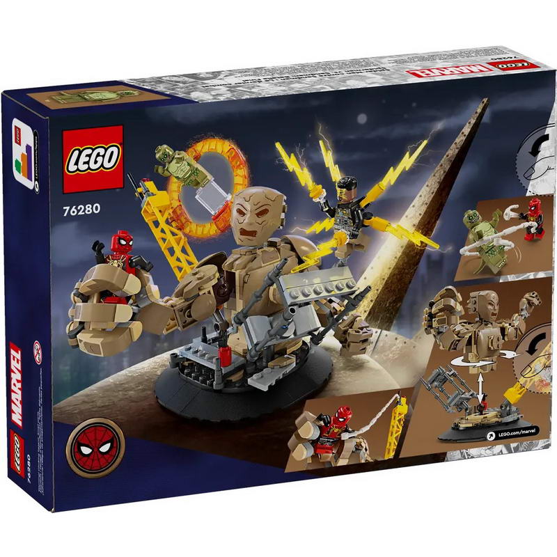 Конструктор Lego Marvel Людина-Павук vs. Піщана людина: Вирішальна битва (76280)