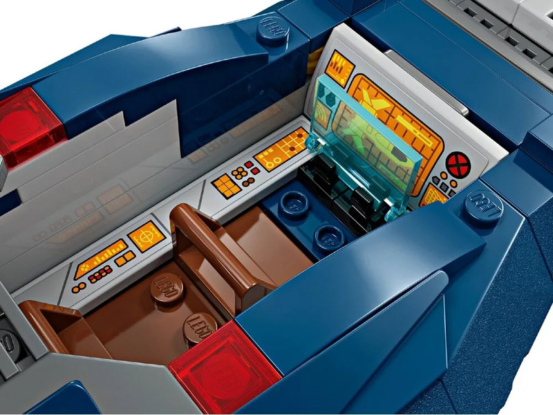 Конструктор Lego Marvel X-Jet Людей Ікс 76281 - фото 4 Конструктор Lego Marvel X-Jet Людей Ікс 76281 - фото 4