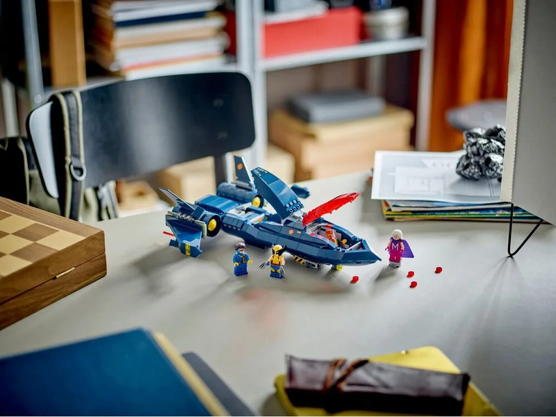 Конструктор Lego Marvel X-Jet Людей Ікс 76281 - фото 8 Конструктор Lego Marvel X-Jet Людей Ікс 76281 - фото 8