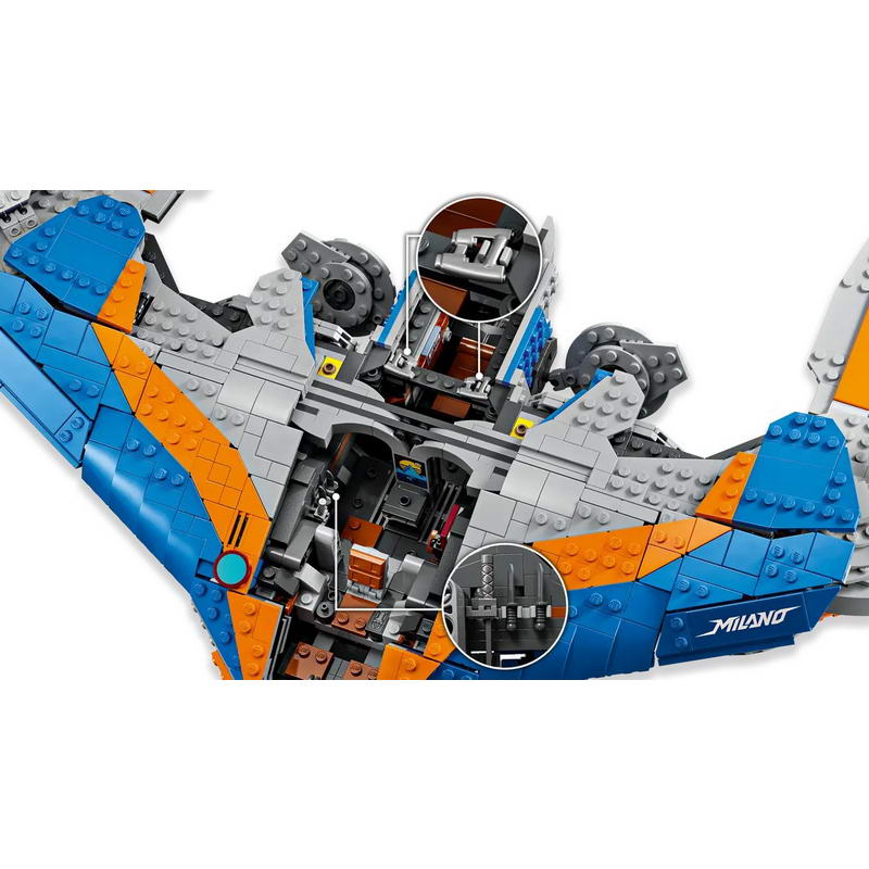 Конструктор Lego Marvel Вартові Галактики: Мілано (76286) - фото 4