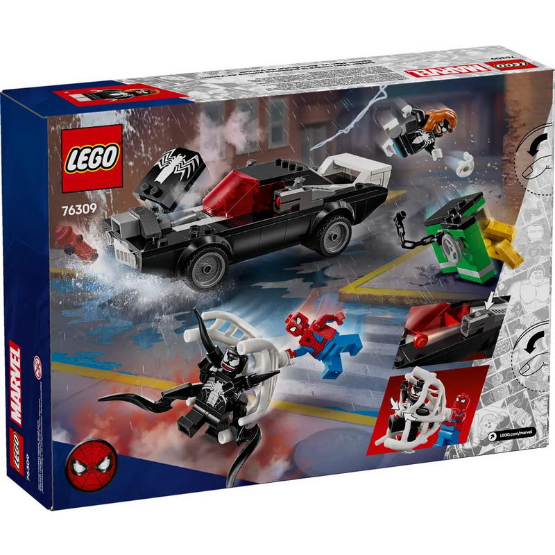 Конструктор Lego Super Heroes Людина-павук проти маслкара Венома (76309) - фото 1