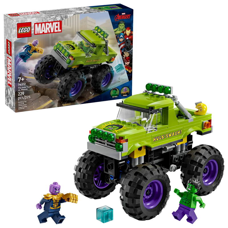 Конструктор Lego Marvel Вантажівка Халка проти Таноса (76312) - фото 1