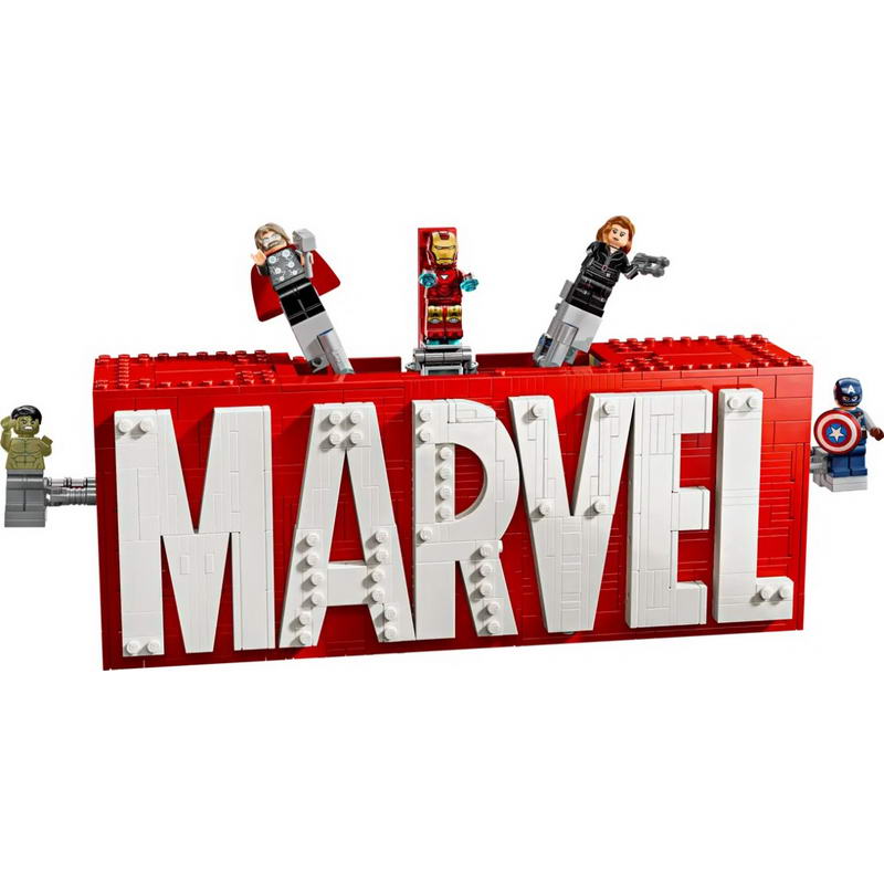 Конструктор Lego Marvel Логотип і мініфігурки (76313) - фото 4