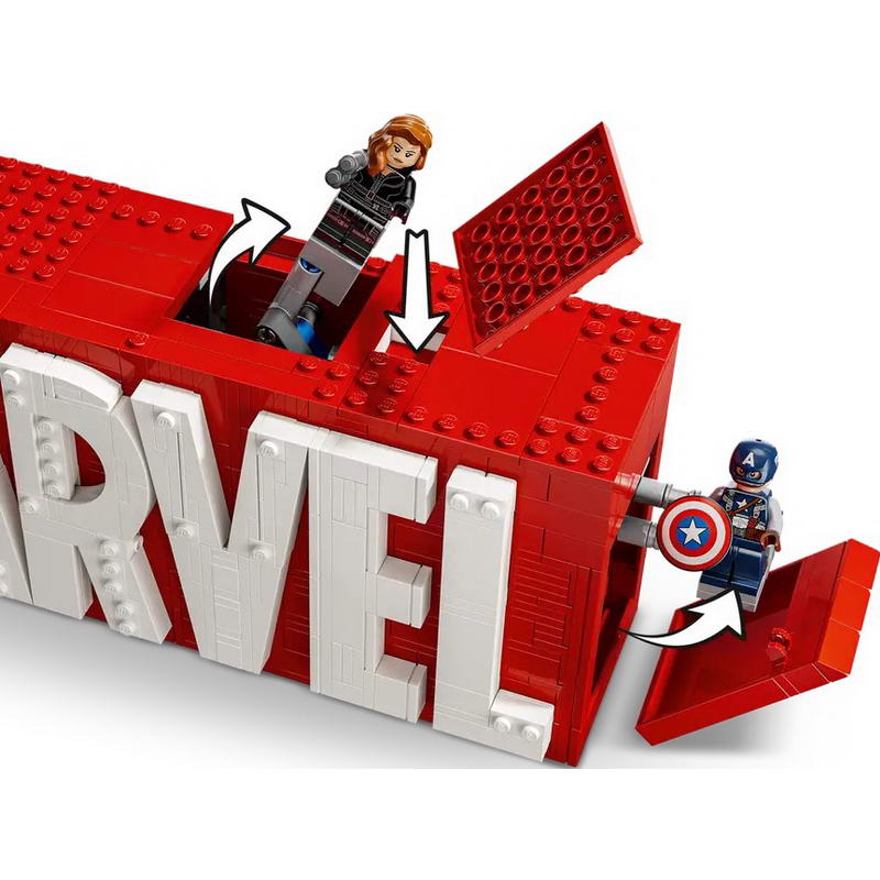 Конструктор Lego Marvel Логотип і мініфігурки (76313) - фото 1