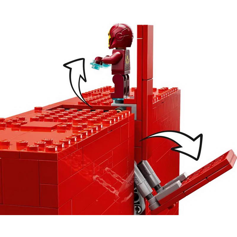 Конструктор Lego Marvel Логотип і мініфігурки (76313) - фото 2