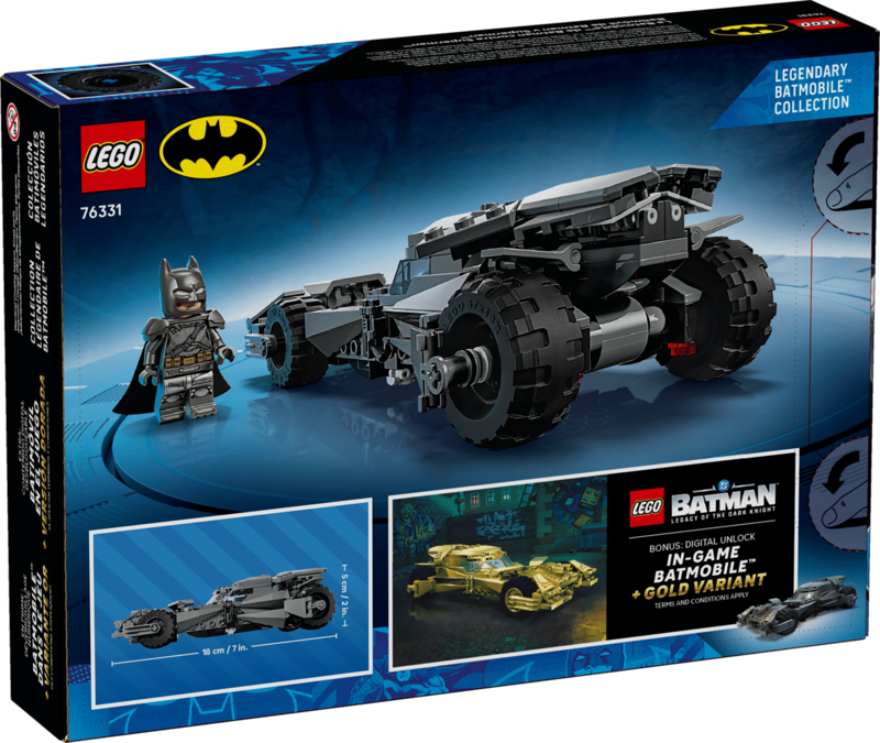 Конструктор LEGO Super Heroes Бэтмобиль из фильма "Бэтмен против Супермена" (76331) - фото 1 Конструктор LEGO Super Heroes Бэтмобиль из фильма "Бэтмен против Супермена" (76331) - фото 1