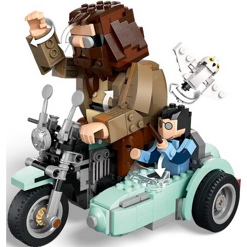 Конструктор Lego Harry Potter Поїздка Геґріда й Гаррі на мотоциклі (76443) - фото 2