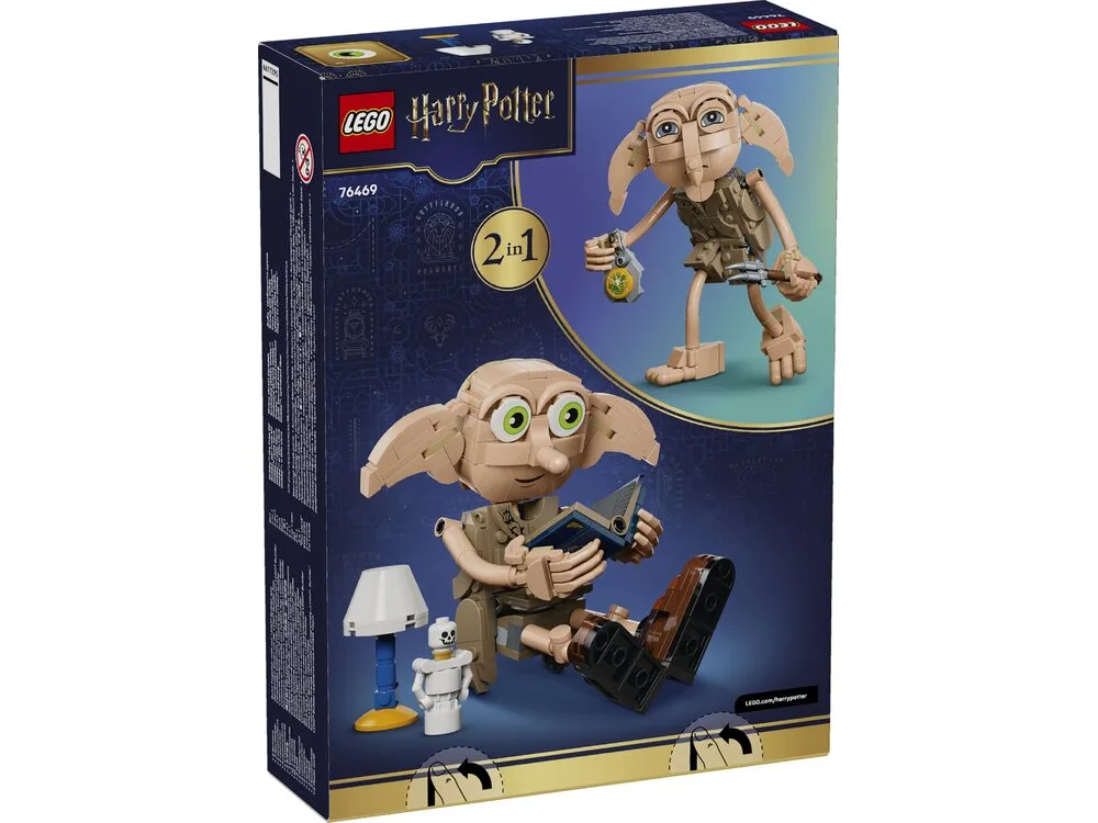 Конструктор LEGO Harry Potter  Добі, вільний ельф (76469) - фото 2