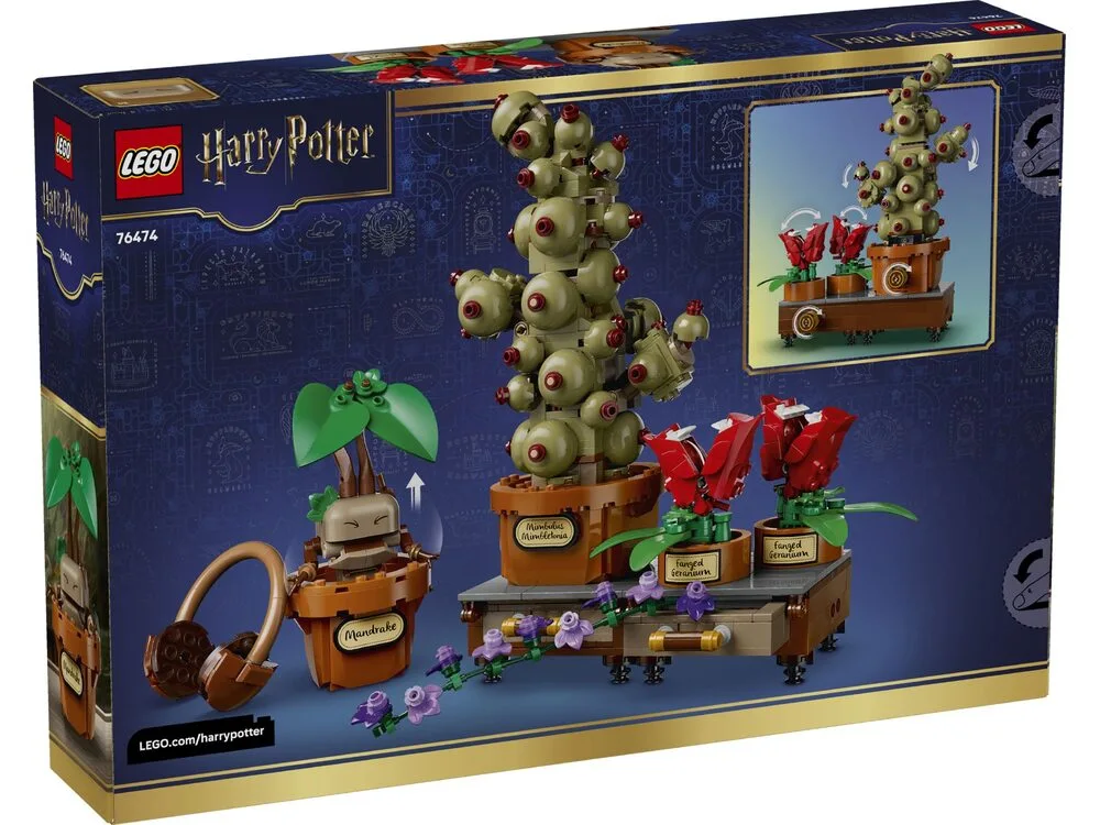 Конструктор LEGO Harry Potter Растения по курсу гербологии в Хогвартсе (76474) - фото 2