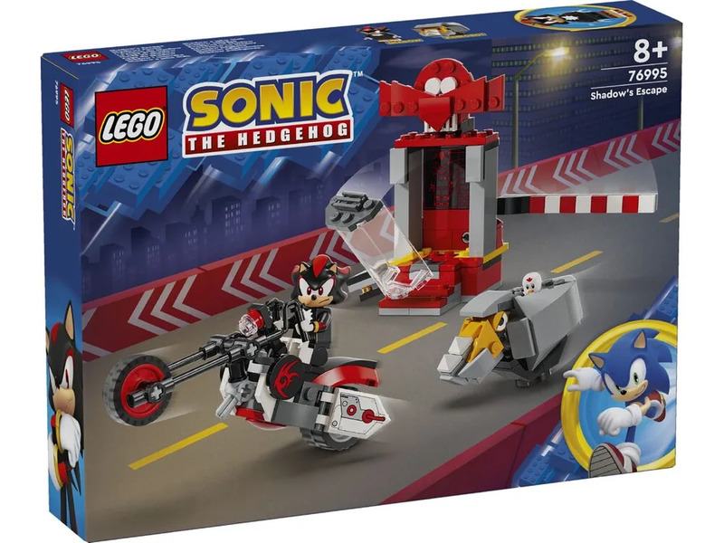 Конструктор Lego Sonic Втеча їжачка Шедоу (76995)