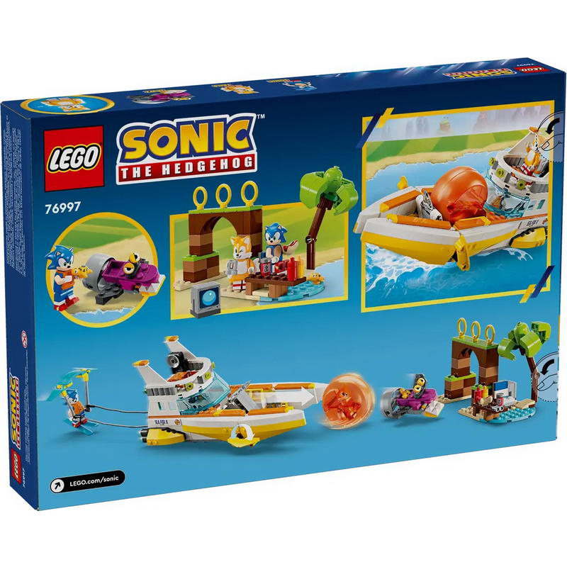 Конструктор Lego Sonic the Hedgehog Човен із «Пригод Тейлза» (76997)