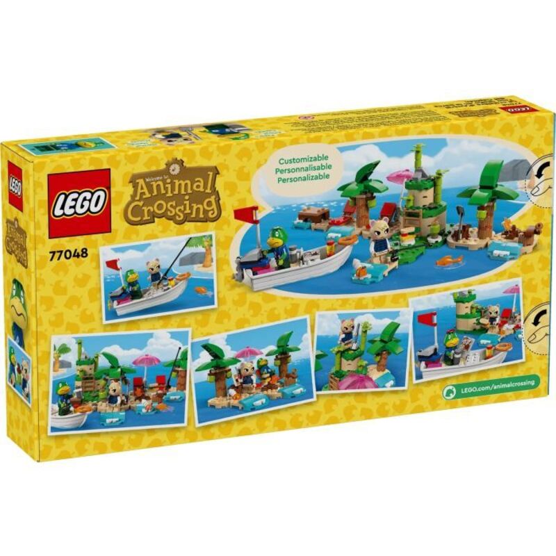 Конструктор Lego Animal Crossing Острівна екскурсія Kapp’n на човні (77048)