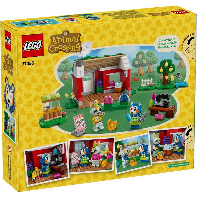 Конструктор Lego Animal Crossing Крамниця одягу, що належить Able Sisters (77055)