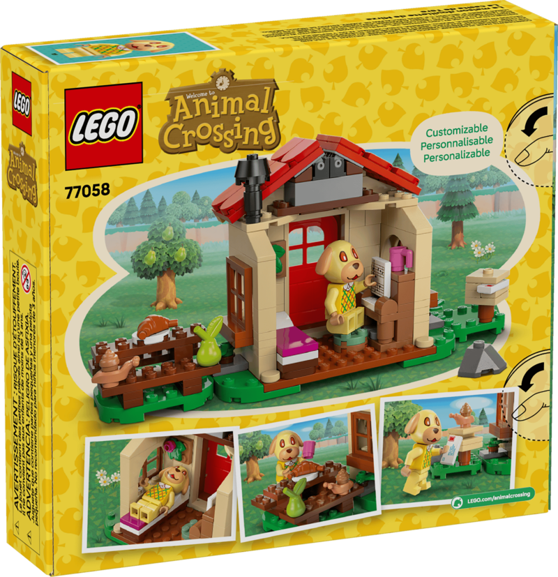 Конструктор Lego Animal Crossing Затишний будинок Goldie (77058)