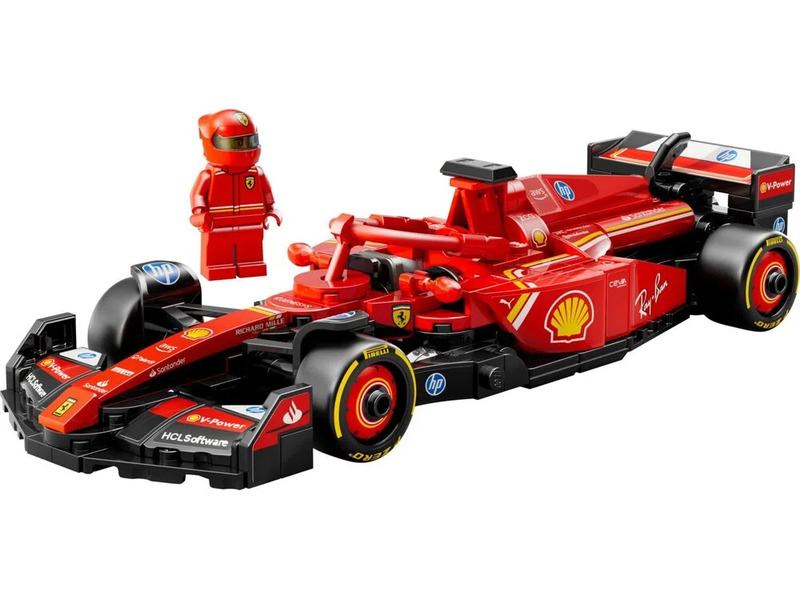 Конструктор Lego Speed Champions Автомобіль для перегонів F1® Ferrari SF-24 (77242) - фото 1 Конструктор Lego Speed Champions Автомобіль для перегонів F1® Ferrari SF-24 (77242) - фото 1