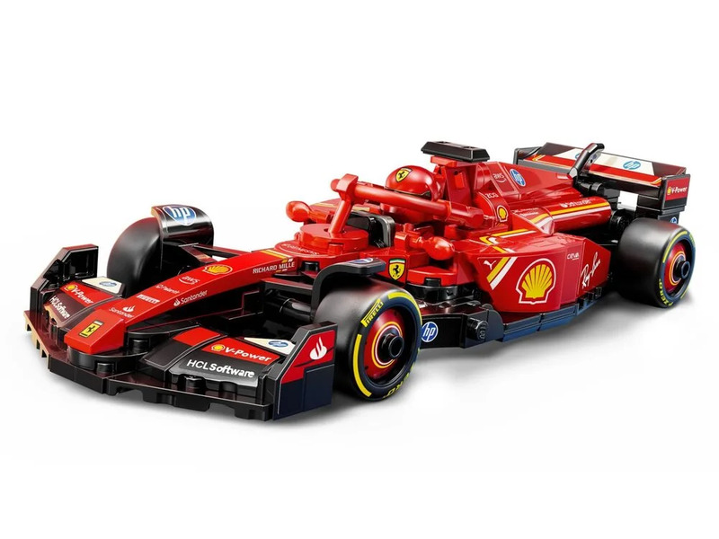 Конструктор Lego Speed Champions Автомобіль для перегонів F1® Ferrari SF-24 (77242) - фото 9 Конструктор Lego Speed Champions Автомобіль для перегонів F1® Ferrari SF-24 (77242) - фото 9