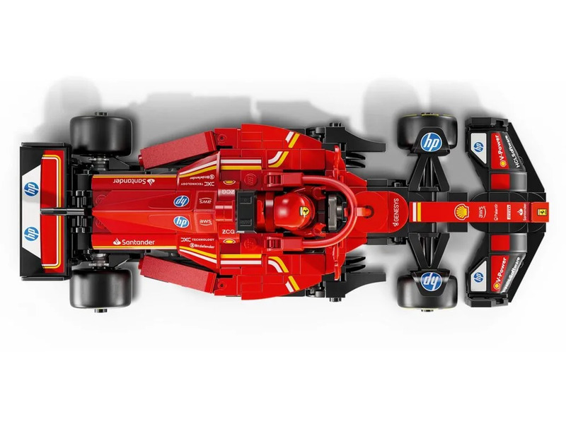 Конструктор Lego Speed Champions Автомобіль для перегонів F1® Ferrari SF-24 (77242) - фото 4 Конструктор Lego Speed Champions Автомобіль для перегонів F1® Ferrari SF-24 (77242) - фото 4