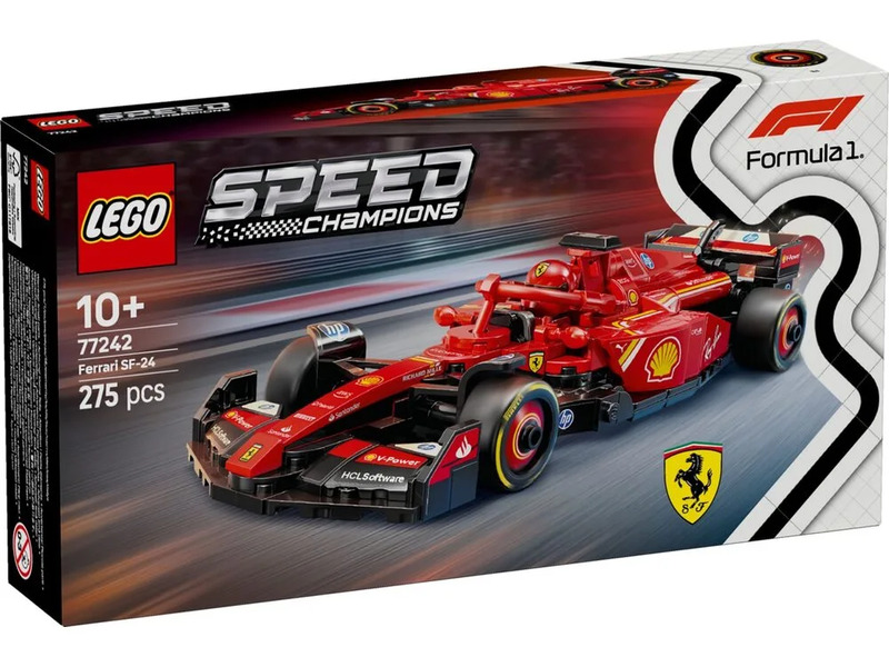 Конструктор Lego Speed Champions Автомобіль для перегонів F1® Ferrari SF-24 (77242)