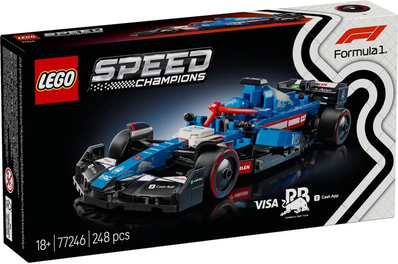 Конструктор Lego Speed Champions Автомобіль для перегонів F1® Visa Cash RB VCARB 01 (77246)