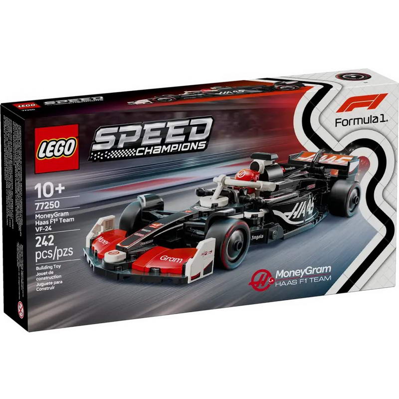 Конструктор LEGO Speed Champions Автомобіль для перегонів MoneyGram Haas F1 Team VF-24 (77250)