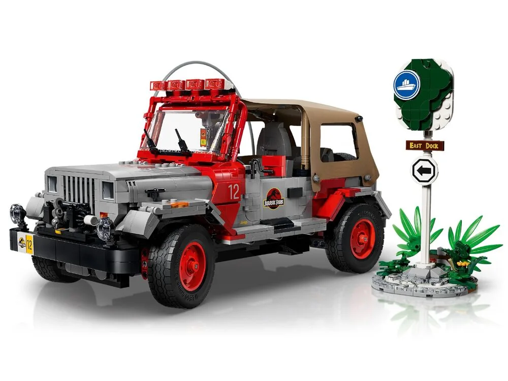 Конструктор Lego Jurassic World Jurassic Park Jeep Wrangler (77984) - фото 1 Конструктор Lego Jurassic World Jurassic Park Jeep Wrangler (77984) - фото 1